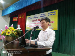 Nghi Xuân tổ chức tuyên Hội nghị truyền phổ biến giáo dục pháp luật cho cán bộ cơ sở - năm 2022.