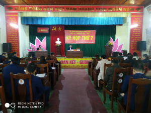 Hội đồng nhân dân xã Nghi Xuân tổ chức kỳ họp thứ 7